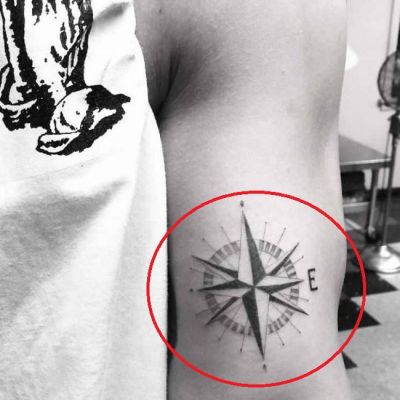 ‘East Side Compass’ Tattoo