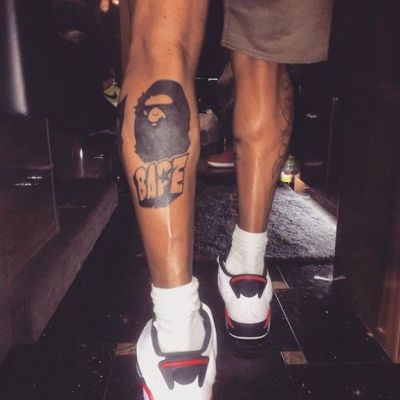 ‘Astro boy and BAPE’ Tattoo