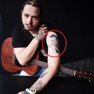 ‘Johnny Cash Portrait’ Tattoo