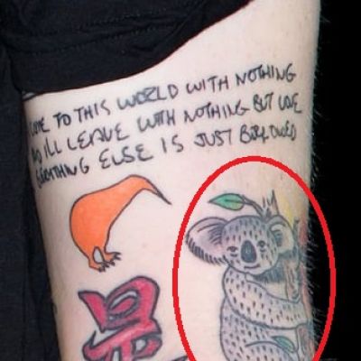 ‘Koala’ Tattoo