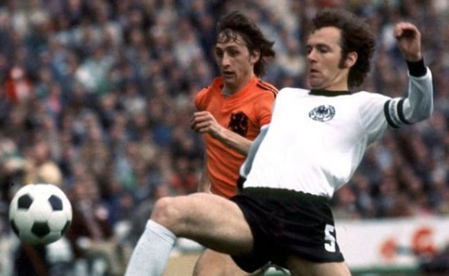 Franz Beckenbauer Johan Cruyff 